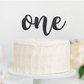 one cake topper - glitter paper scissors