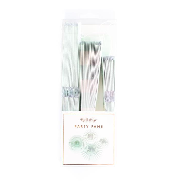 MINT FAN SET - glitterpaperscissors