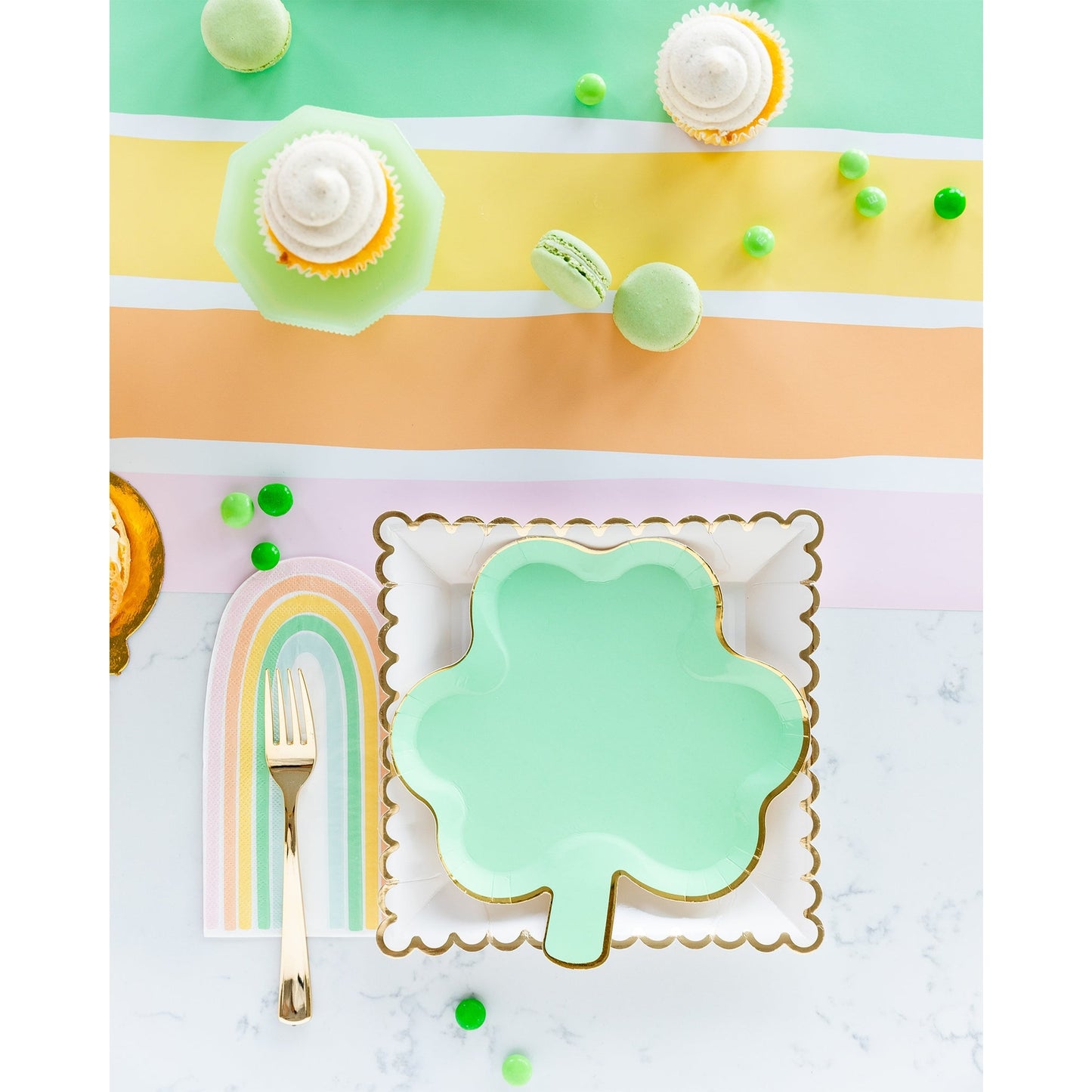 styled st patricks day table