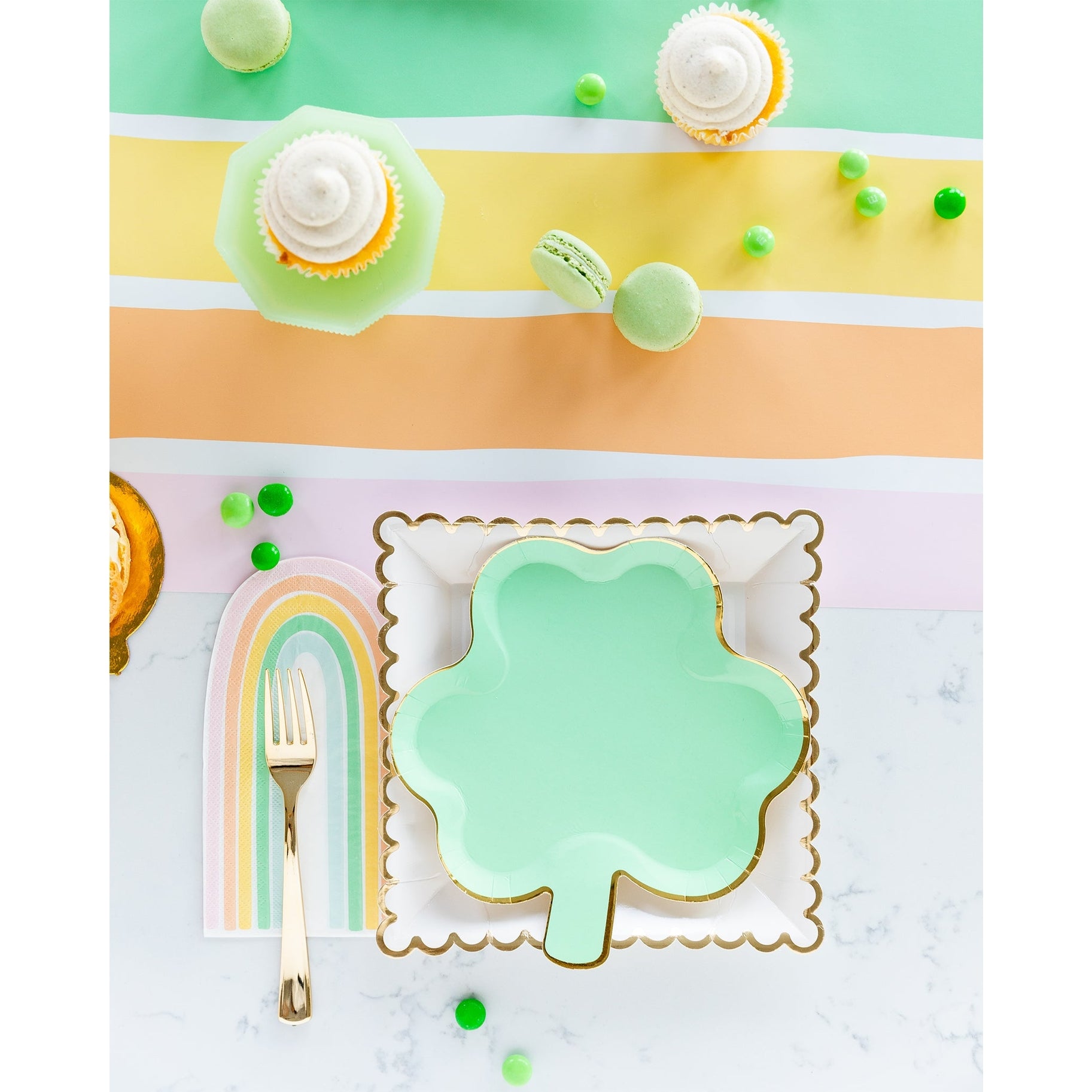 styled st patricks day table