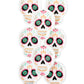 sugar skull plate - glitter paper scissors