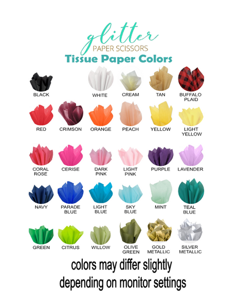 tassel color chart